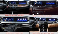 Autoradio à double écran de 21 pouces Android, lecteur vidéo Carplay automatique pour BMW Série 7 F01 F02 F04 CCC CIC 2009-2015 Navigateur GPS WIFI