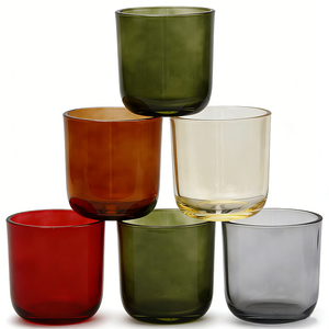 Venta al por Mayor <span class=keywords><strong>de</strong></span> <span class=keywords><strong>Frascos</strong></span> <span class=keywords><strong>de</strong></span> <span class=keywords><strong>Vidrio</strong></span> Transparente y Grueso para Velas con Tapas y Cajas <span class=keywords><strong>de</strong></span> Embalaje - Product Image 4