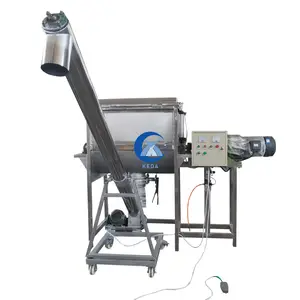 Semi-automatic Dry Oats Powder Mixing And Filling Production Line,Plastic Instant Oats Whey Powder Production Line