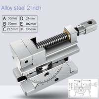 Étau d'angle de rotation de 360 degrés 2 pouces 3 pouces étau d'outil universel de précision pour les étaux de fraiseuse de Machines CNC