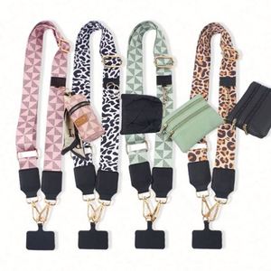 Portefeuille à bandoulière en polyester personnalisable et réglable, avec fermeture éclair, vente en gros, sacoche universelle pour téléphone portable, lanière bandoulière - Product Image 5