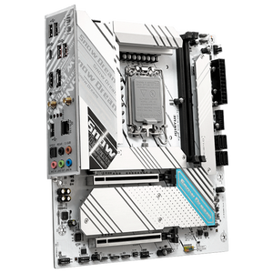 เมนบอร์ด New Jingyue B760M D5 Snow Dream ARGB DDR5 M ATX รองรับซ็อกเก็ต LGA1700 ความจุแรม 96GB สำหรับเดสก์ท็อป รองรับหน่วยความจำ DDR5 - Product Image 3