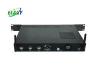 Serveur pare-feu 1U Intel Core i5/i7 avec 8 ports LAN et 2 ports SFP Fibre, Appareil de sécurité réseau compact DC 12V, Prise en charge 4G LTE WiFi, Stock disponible 1 an