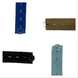 Boutons élastiques d'usine Matériau plastique lavable utilisé pour ajuster la <span class=keywords><strong>taille</strong></span> des pantalons Jupes Boutons colorés - Product Image 1