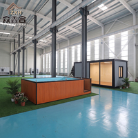 Offre d'usine : Piscine rectangulaire respirante de 20 pieds avec un design moderne pour usage hôtelier