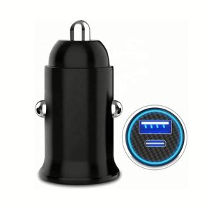 Cargador USB C PD de 18W, Cargador de Coche de Carga Rápida con Puerto USB Dual de 30W, Compatible con <span class=keywords><strong>iPhone</strong></span> 11 Pro Max/XR/X/8/7/6S/5/Galaxy S20 - Product Image 1