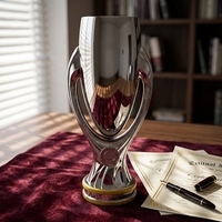 Trophées de Championnat de Football Super Coupe 2026 de Haute Qualité en Gros Direct Usine - Résine Étanche Couleur et Logo Personnalisables