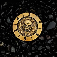 7-in-1 Roulette-Würfel D&D Spinner Dungeons and Dragons Drehwürfel Metall-DND-Würfelset mit Geschenkbox für Dungeons and Dragons