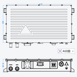 Lk1971 उच्च दक्षता बीड़ी 20kw तरल शीतलन 3 चरण 480v के लिए एसी इनपुट ओब - Product Image 4