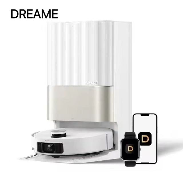 DREAME X50 Ultra Robot Vacuum Mop Combo MopExtend RoboSwings 260Min Runtime 70Obstacles Avoided 1.57in Corner Reach Home Floors