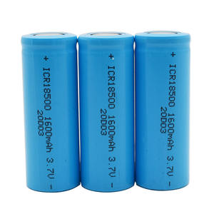 18650 Oplaadbare Li-ion Batterij <span class=keywords><strong>3</strong></span>.7V 1500mAh 1600mAh 3000mAh Zonne-elektrische Fietsbatterij Cilindrische Lithium-ion Batterijen - Product Image 5
