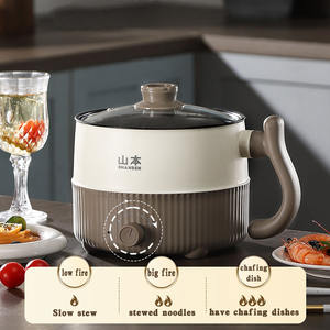 Yuedisi หม้อทำอาหารไฟฟ้าอเนกประสงค์แบบเกาหลีสำหรับเป็นของขวัญ - Product Image 3