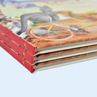 Service d'impression de livres de bandes dessinées pour enfants avec reliure parfaite, couverture rigide en carton, impression personnalisée en usine en Chine