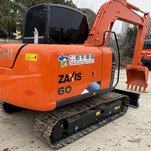 Excavadora Usada Hitachi ZX60, Excavadora de Cadenas en Buen Estado en Venta, Maquinaria de Construcción - Product Image 1