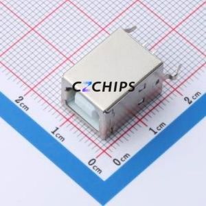 ZX-TYPEB-2-ZCM4 USB Connector Through hole Component (THT) Connector Type-B Female Through Hole 4P - Product Image 1