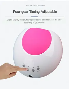 Lampe UV LED Sun2C 48W pour Séchage de Vernis Gel, Machine de Manucure et Pédicure avec Batterie, Sans Effet Noir sur les Mains, Emballée, pour Nail Art - Product Image 4