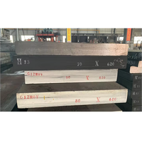 Plaque en acier allié H13 1.2344 de qualité industrielle pour outils de fabrication de couteaux, idéale pour le travail à chaud