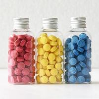 Dissoudre rapidement seau Sel pétillant tremper comprimés manucure pédicure trempage comprimés menthe Pedi Spa comprimés pour Nail Spa Salon