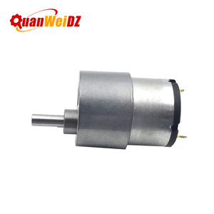 Motorreductor en miniatura QuanWeiDZ 37GB-520 de 42 mm con imán permanente de CC y codificador de montaje con brida para máquinas de cocina automáticas - Product Image 2