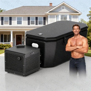 Baignoire de récupération sportive gonflable, spa portable, bain froid avec refroidisseur pour thérapie par l'eau glacée - Product Image 5