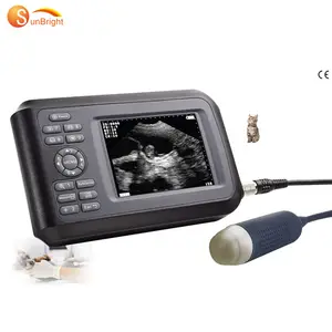 SUN-807F 5.6 Inch Display Hand-held Veterinary Medical Pigs Sheep Ultrasound Diagnostic System