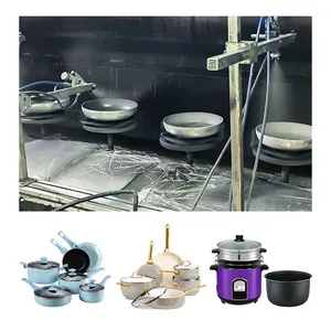 Nonstick Pot And Pan Aluminum Metal Cookware Cooking Non-Stick Hot Pot Making Machine