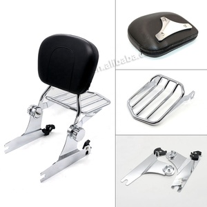 Barres de porte-bagages arrière pour Softail 2000 — 2006, FLSTF 2001 — 2006, Softail Fat Boy, injection, FLSTFI 2000-2005 - Product Image 1