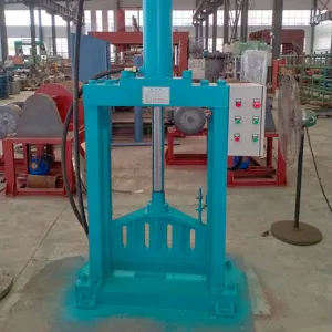 Vertical hydraulic rubber bale cutter/Bias Cutting Machine Rubber Sheet Cutting Machine