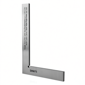 Simple Non Deformable <b>Square</b> <b>Set</b> <b>Square</b> 250X165 DIN875 1 Metal Ruler Level Tool - Product Image 2