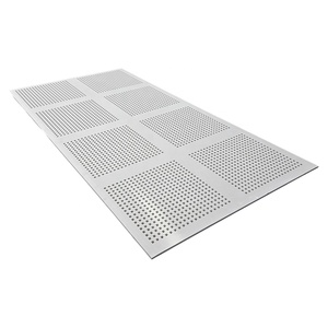 Agujero circular de 6mm 1200x2400x12mm Tablero de techo de yeso expresivo perforado de gran tamaño - Product Image 1