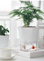 Pots de jardin Deepbang, pots blancs pour plantes violettes, pots de pépinière, pots de jardin à domicile, jardinières auto-arrosantes pour plantes d'intérieur