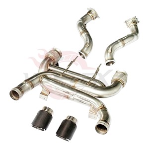 Vortex High Performance Stainless Steel Exhaust System Fit for McLaren 720S 4.0T V8 Upgrade Full <b>Kit</b> with Carbon Fiber Tips - Product Image 3