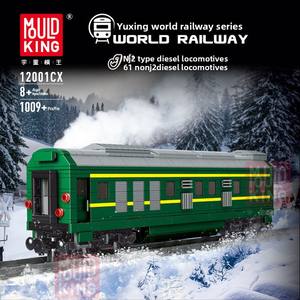 Train électrique World Railway 12001 pour <span class=keywords><strong>locomotive</strong></span>, train à moteur, voie ferrée, blocs de construction éducatifs en plastique ABS pour enfants, colorés - Product Image 3