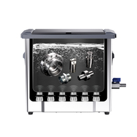 Machine de nettoyage à ultrasons numérique avec temps et température programmables (80°C) ° C Max) pour le nettoyage de diverses pièces, modèles de 2L à 30L
