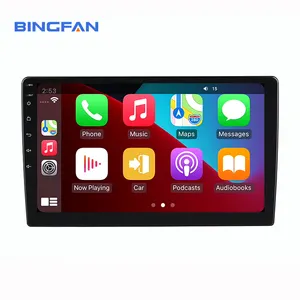 Auto da 9 pollici Display Android Touch Screen Autoradio Stereo Autoradio per apple carplay lettore DVD Pantalla Para automovil
