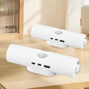 Lampes LED rechargeables TSINYE avec capteur de mouvement, lampe murale d'ambiance, veilleuse, couloir, escalier, cuisine, décoration intérieure RGB - Product Image 3