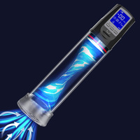 Bomba de Vacío para Pene con 4 Modos de Succión Automática, Juguetes Sexuales para Masturbación Masculina, Extensor de Pene, Bomba de Vacío para Agrandamiento