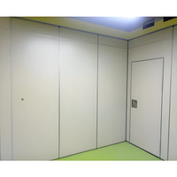 Vente directe d'usine, cloison murale coulissante de conception moderne, absorption acoustique hautement efficace, murs mobiles pour banquet, maternelle