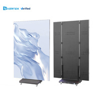 Pantalla LED Portátil para Interiores GOB P1.25 P1.86 P2 P2.5 P3, Cartel Digital, Pantalla LED de 1280X1920mm