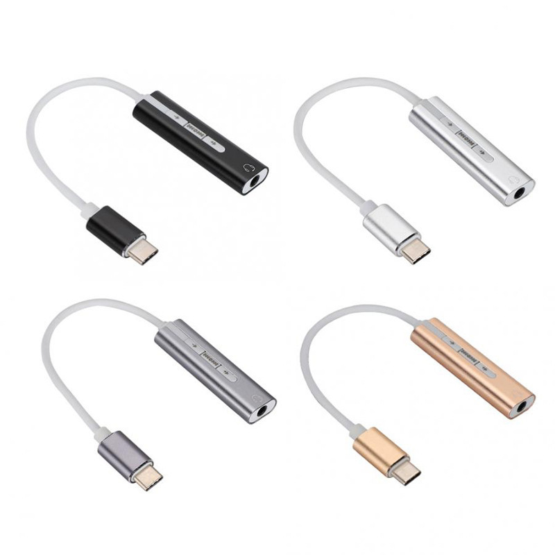 7,1 CH USB Type C 3,1 звуковая карта на 3,5 мм AUX Стерео Наушники разъем для наушников адаптер внешний кабель Универсальный Type-C HIFI
