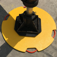 Tapis d'excavatrice durable en UHMWPE HDPE, plaque antidérapante, base de la découpe personnalisée pour l'équipement à usage intensif, support PE