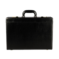 Porte-documents professionnel en cuir PU personnalisé pour hommes avec serrure à combinaison sac rigide étanche pour le stockage de documents et de maquillage