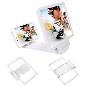 Lente d'ingrandimento video 3D <span class=keywords><strong>per</strong></span> cellulari, amplificatore dello schermo dello smartphone con supporto allargato da 12 pollici, certificato CE, RoHS, FCC - Product Image 3