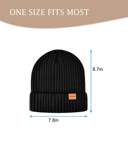 2024 Tùy Chỉnh Unisex Nhiệt Lông Cừu Lót Mùa Đông Beanie <span class=keywords><strong>Hat</strong></span> Hot Bán Với Logo Cho Trượt Tuyết & Trượt Tuyết - Product Image 4