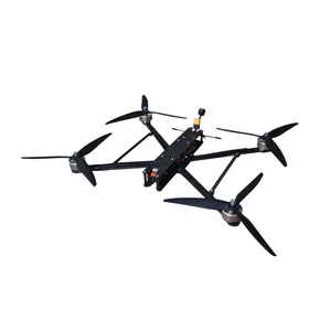 10-Inch Quad Blade Cánh Quạt FPV Drone Tốc Độ Cao 10Inch Drone 20Km Dài Phạm Vi Với 480P Máy Ảnh 45 Phút