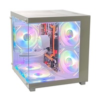 Boîtier d'ordinateur de jeu Micro ATX Pcooling noir, boîtier PC, boîtier de bureau, accessoires informatiques, boîtiers et tours moyennes pour ordinateur