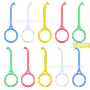 Crochet de retrait d'appareil dentaire orthodontique portable, dispositif manuel en plastique pour appareil invisible - Product Image 4