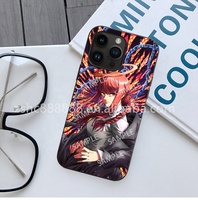 Coque de téléphone 3D lenticulaire Anime Chainsaw Man Denji/Makima/Power, étui 3D à effet de mouvement pour téléphone portable, cadeau
