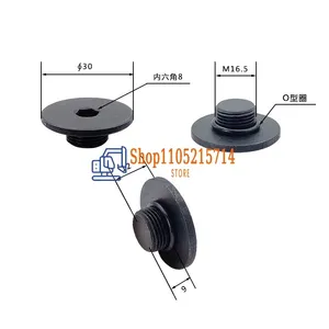Válvula de Drenaje de Engranajes para Excavadora Sany SY55 <span class=keywords><strong>65</strong></span> 75 135 215 245, Pieza de Motor de Traslación, Nueva, de Alta Calidad - Product Image 2