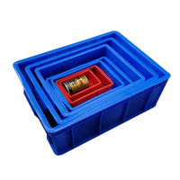Xinpuguichu — panier en plastique rectangulaire, boîte à métaux épais, poisson tortue de poisson finition de stockage, cadre en plastique, grande boîte à outils de logistique